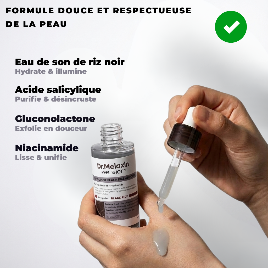 Dr. Melaxin - Exfoliant Coréen Éclat et Pureté Instantanés