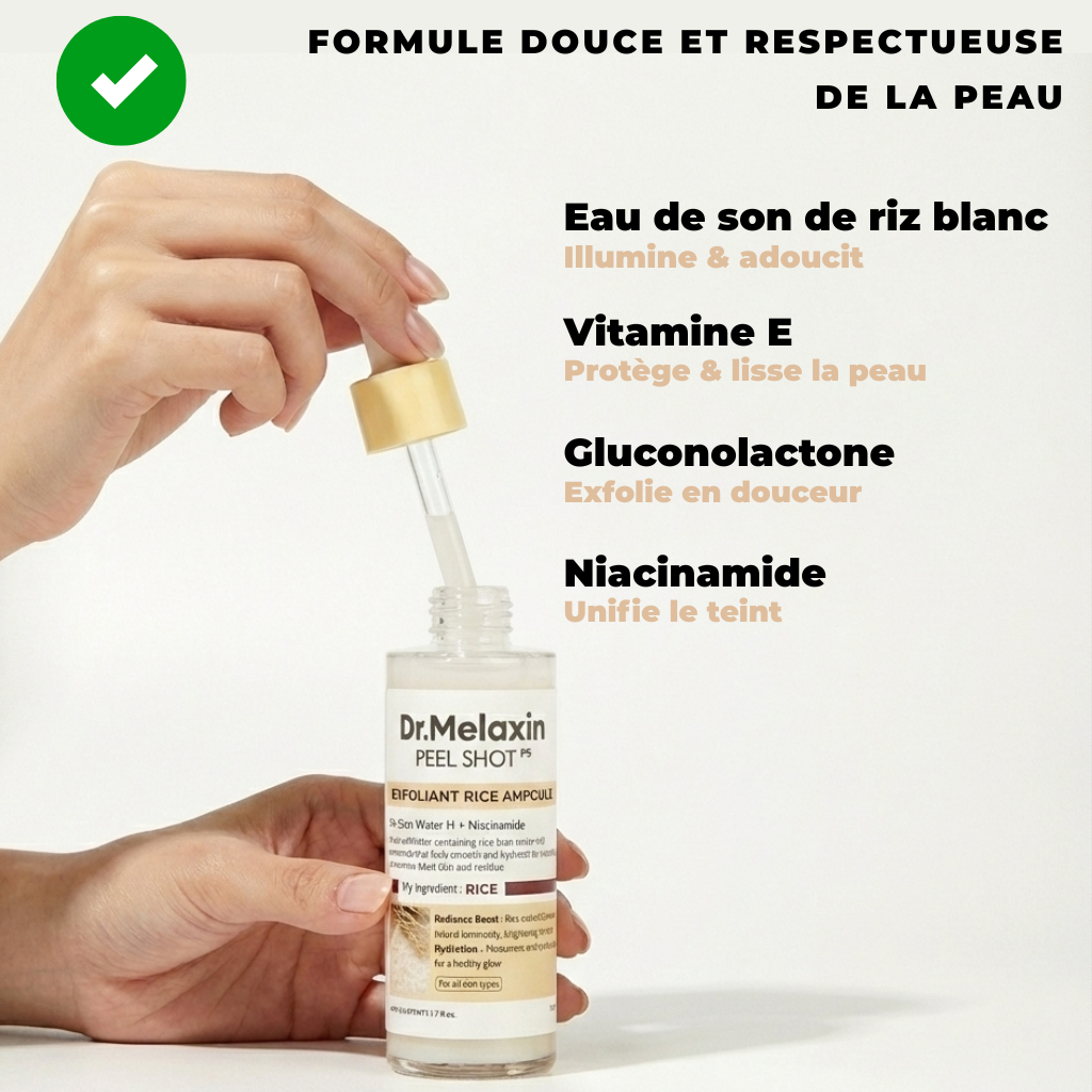 Dr. Melaxin - Exfoliant Coréen Éclat et Pureté Instantanés