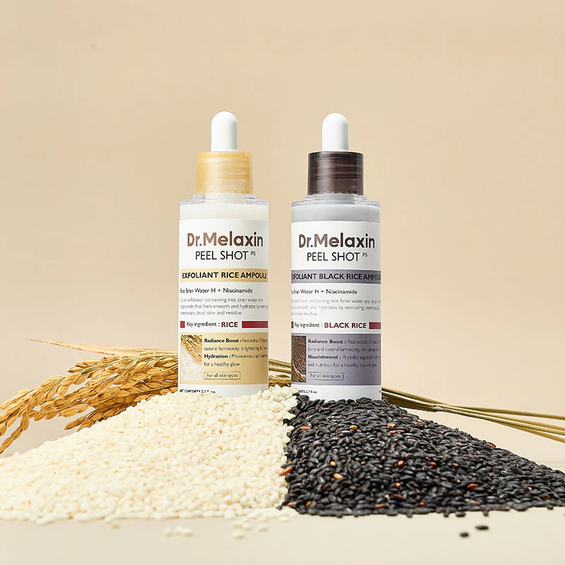 Riz Noir Anti-Impuretés + Riz Blanc Teint Lumineux